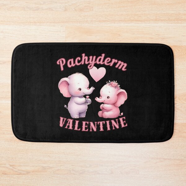 Item preview, Pachyderm Valentine. elephant face designed and sold by ElephantVibes.