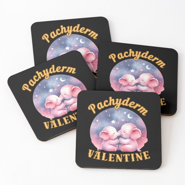 Artikelvorschau, Dickhäuter-Valentine. Aquarellelefant entworfen und verkauft von ElephantVibes.