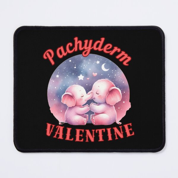 Item preview, Pachyderm Valentine. happy elephant designed and sold by ElephantVibes.