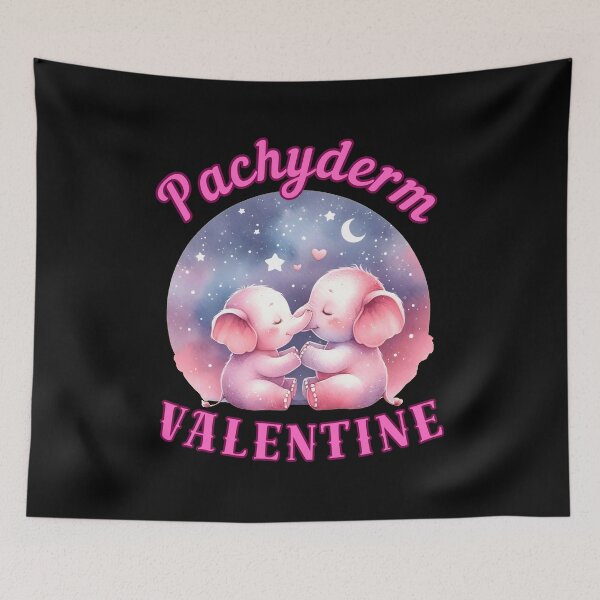 Item preview, Pachyderm Valentine. elephant saying designed and sold by ElephantVibes.