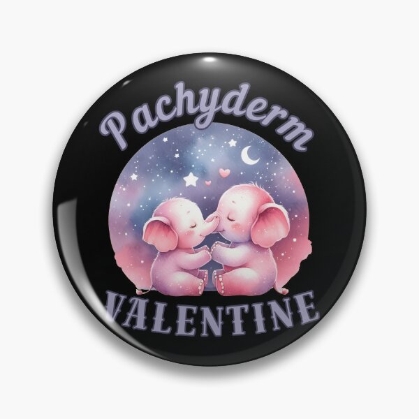Item preview, Pachyderm Valentine. elephant quote designed and sold by ElephantVibes.