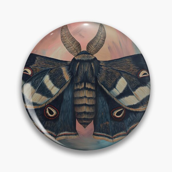 Item preview, Lunar Guardian: The Moth's Celestial Watch designed and sold by EclipseArtisan.