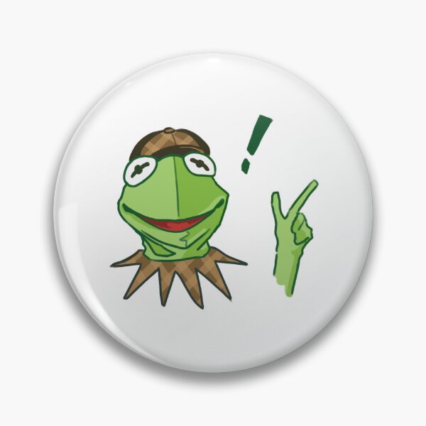 Item preview, Detective Kermit the Frog as Sherlock Holmes designed and sold by Gentle-egg.