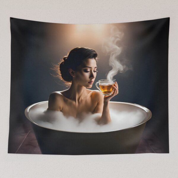 Item preview, Having a Hot Soak designed and sold by PictureNZ.