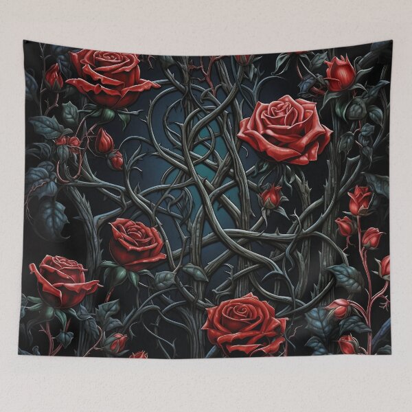 Item preview, Red Roses designed and sold by Obsidian Ink by Wilshire.