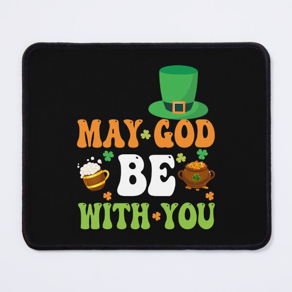 Item preview, May God Be With You St. Patrick's Day designed and sold by OfficeFortune.