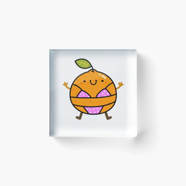 Item preview, Kawaii Orange In A Bikini designed and sold by kawaiilife.