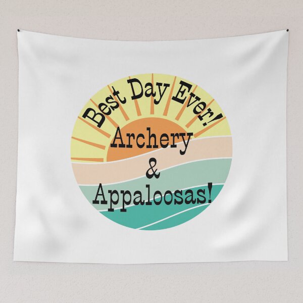 Item preview, Archery and Appaloosa Fun Sun Graphic designed and sold by Kate Juergens.