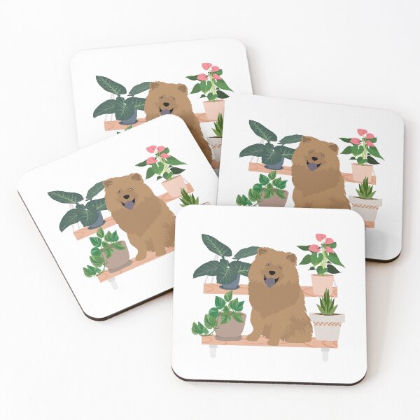 Item preview, Chow Chow And Plants designed and sold by TheAnimalZ00.