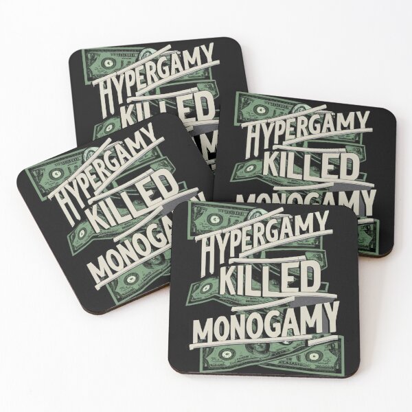 Item preview, Hypergamy Killed Monogamy designed and sold by MillenniumDrip.