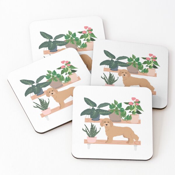 Item preview, Cockapoo And Plants designed and sold by TheAnimalZ00.
