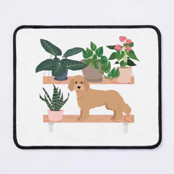Item preview, Cockapoo And Plants designed and sold by TheAnimalZ00.