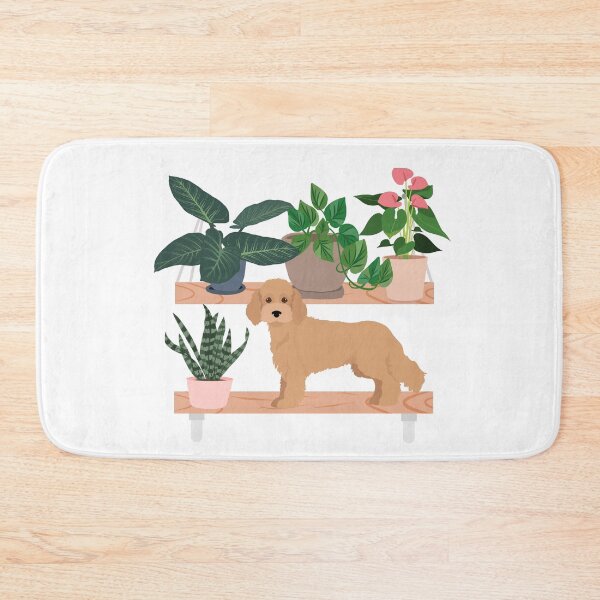 Item preview, Cockapoo And Plants designed and sold by TheAnimalZ00.