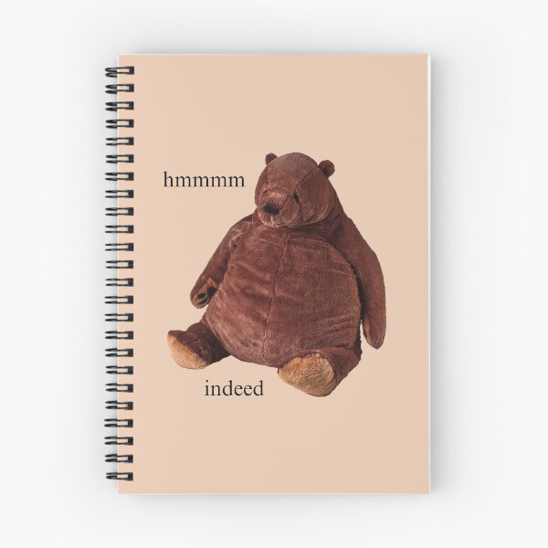 Item preview, hmmm indeed pondering djungelskog brown bear !! designed and sold by bbboboo.