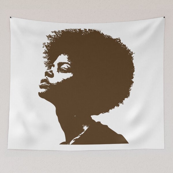 Item preview, Black woman with afro designed and sold by Zen Lael.