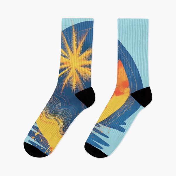 Item preview, Palm Tree and a Cool Sunset designed and sold by HausKatz.