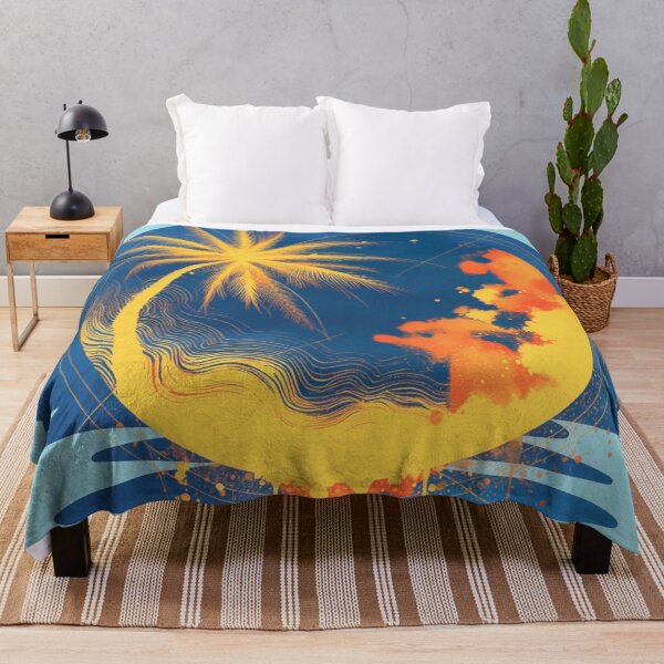 Item preview, Palm Tree and a Cool Sunset designed and sold by HausKatz.