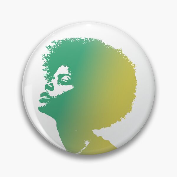 Item preview, Black woman with afro designed and sold by Zen Lael.