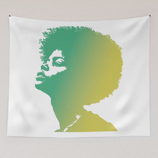 Item preview, Black woman with afro designed and sold by Zen Lael.