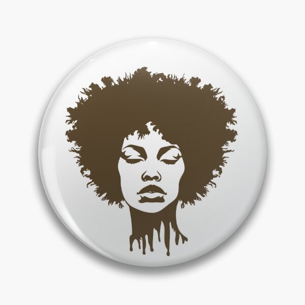 Item preview, Black woman with afro designed and sold by Zen Lael.