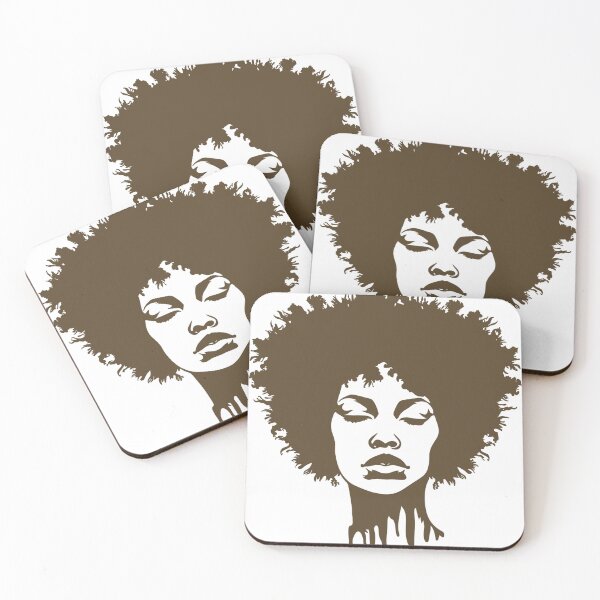 Item preview, Black woman with afro designed and sold by Zen Lael.