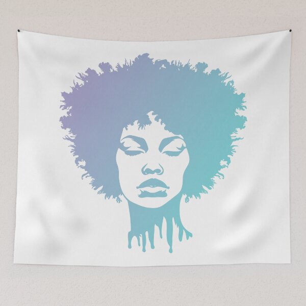 Item preview, Black woman with afro designed and sold by Zen Lael.