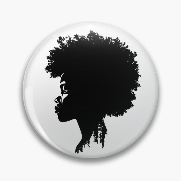Item preview, Black woman with afro designed and sold by Zen Lael.