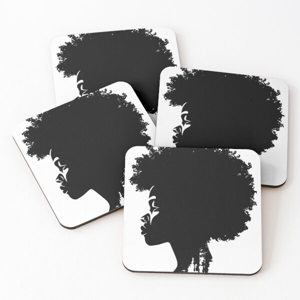 Item preview, Black woman with afro designed and sold by Zen Lael.