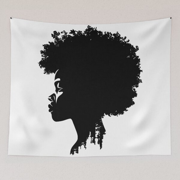 Item preview, Black woman with afro designed and sold by Zen Lael.