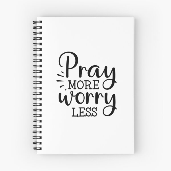 Item preview, Pray More Worry Less designed and sold by HerMindSpeaks.