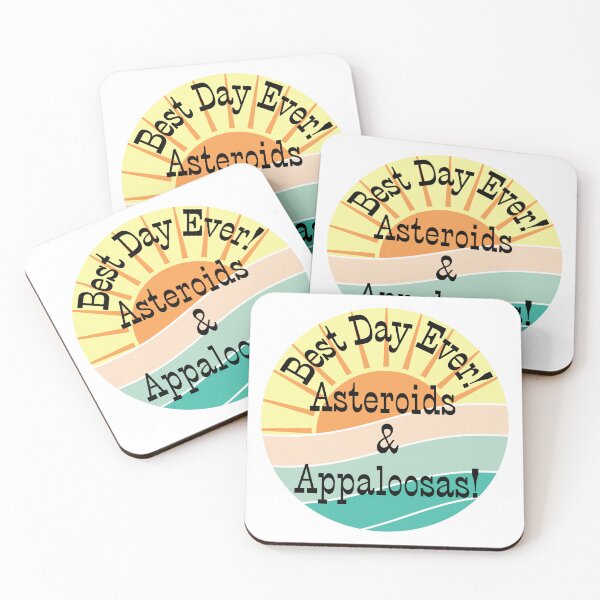 Item preview, Asteroids and Appaloosa Fun Sun Graphic designed and sold by Kate Juergens.