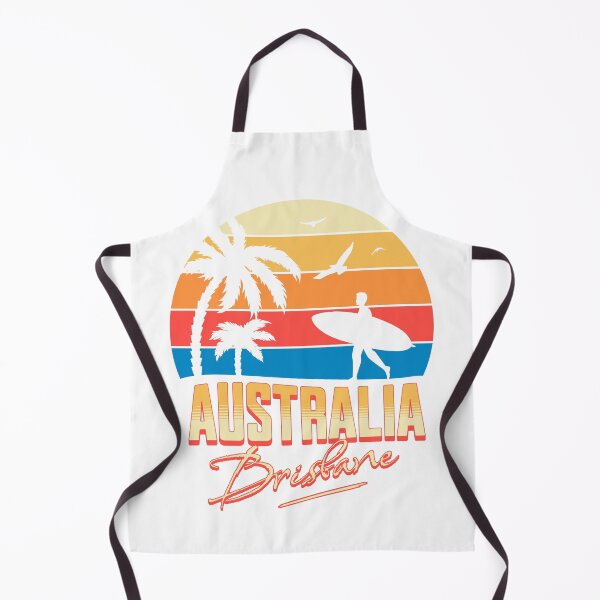 Item preview, Australia Brisbane - Retro Surf designed and sold by OptimaArt.