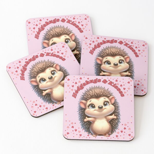 Item preview, Hedgehugs & Kisses designed and sold by critterpatchusa.