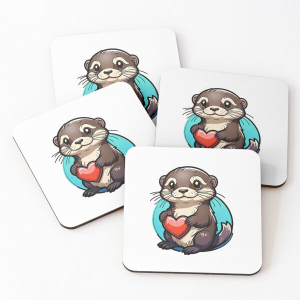 Item preview, Otter Love designed and sold by GrumpyFrog.