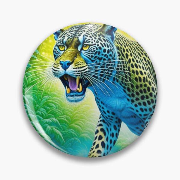 Item preview, Indo Chinese Leopard in a Rain Forest Stream designed and sold by HippieFarms11.