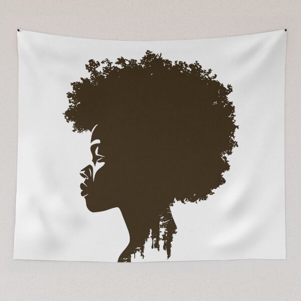 Item preview, Black woman with afro designed and sold by Zen Lael.