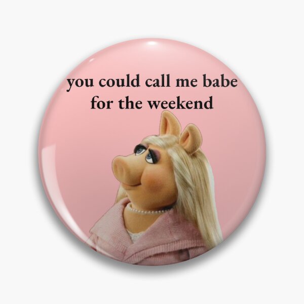 Item preview, miss piggy tis the damn season "you could call me babe for the weekend" ! designed and sold by bbboboo.