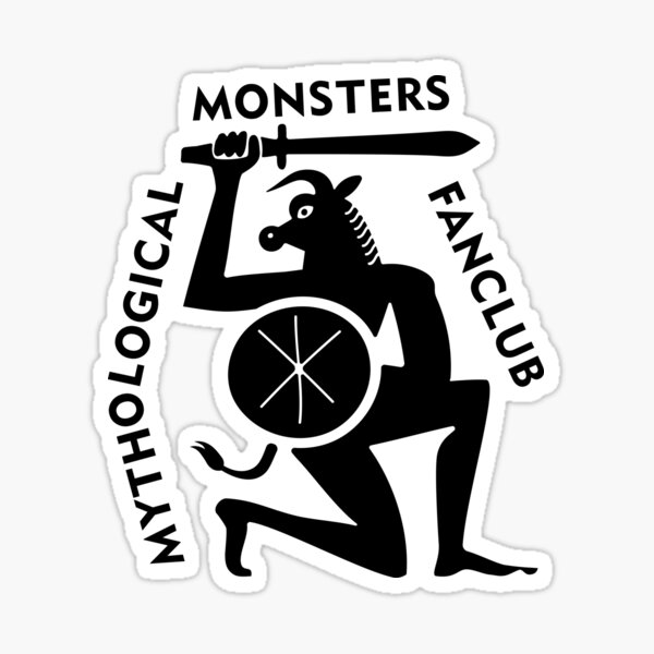 Mythological Monsters Fanclub Sticker