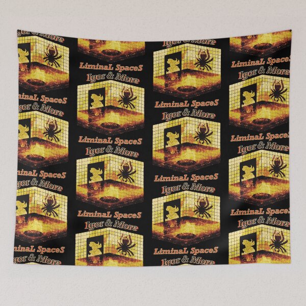 Item preview, Butter Yellow Igor & More Tarantula Liminal Spaces  designed and sold by IgorAndMore.