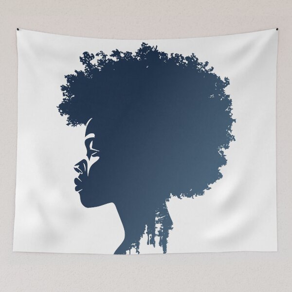 Item preview, Black woman with afro designed and sold by Zen Lael.