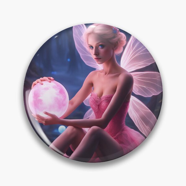 Item preview, Pink Fairy playing with light orbs. designed and sold by Kenosuke78.
