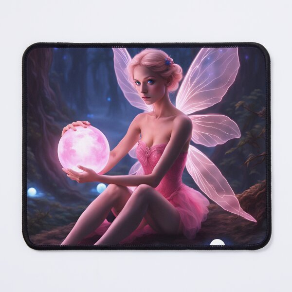 Item preview, Pink Fairy playing with light orbs. designed and sold by Kenosuke78.
