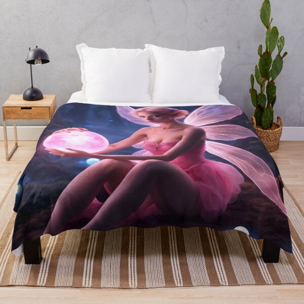 Item preview, Pink Fairy playing with light orbs. designed and sold by Kenosuke78.