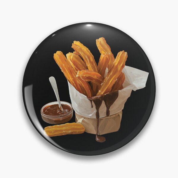 Item preview, Churros With Chocolate Dipping Sauce designed and sold by Alicia Chee.
