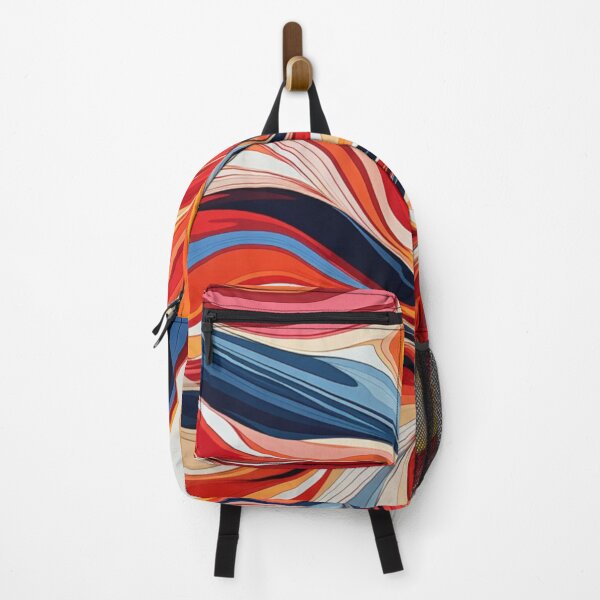 Artikelvorschau, Helle Farblinien und Stokes-Design entworfen und verkauft von Myra365Art.