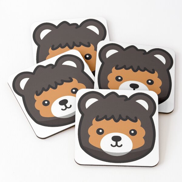 Item preview, Cute bear in a bear hoodie designed and sold by Zen Lael.