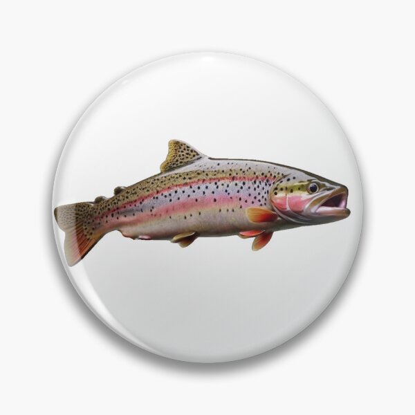 Item preview, Rainbow Trout Sticker designed and sold by dhanly.