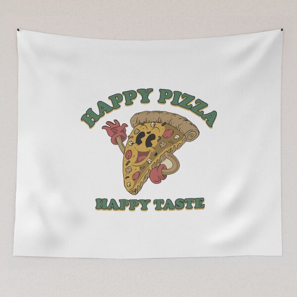 Item preview, Retro Pizza Mascot designed and sold by The  Qash.