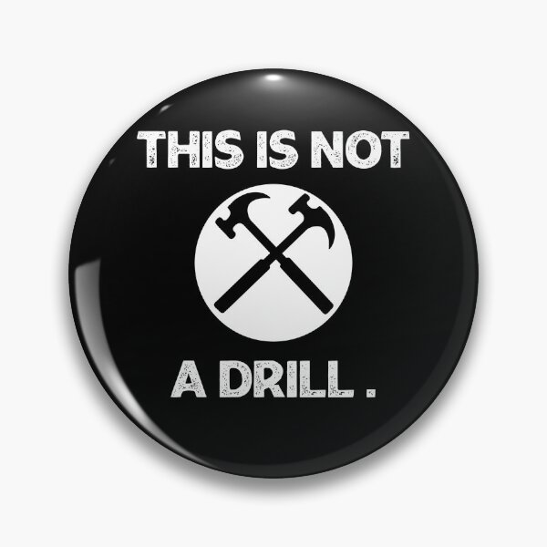 Item preview, This Is Not a Drill -Hammer  designed and sold by Rami Khalifah.