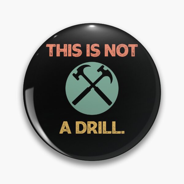 Item preview, This Is Not a Drill -Hammer  designed and sold by Rami Khalifah.